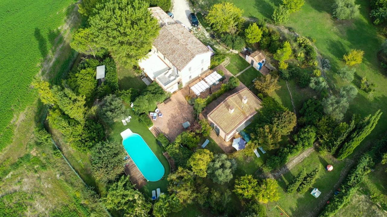 Grande Villa Storica Per Vacanze Con Giardino Privato E Piscina Ostra Экстерьер фото